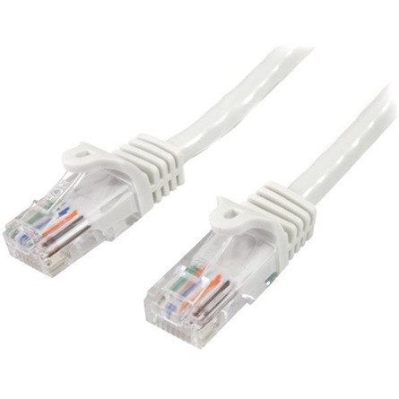 StarTech RJ45 CAT5e UTP -> RJ45 CAT5e UTP M/M adatkábel 7m fehér