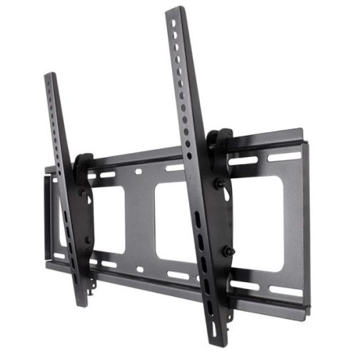 Manhattan TV állvány - Fali , dönthető TV állvány Fekete (max.VESA:600x400)(37"-80"-ig) 80kg teherbírás
