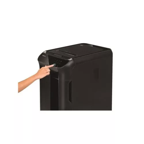 FELLOWES Iratmegsemmisítő, mikrokonfetti, 600 lap, "AutoMax 600M", fekete