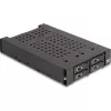 Delock 3.5  Mobil állvány 4 x M.2 NVMe SSD-hez Slim SAS SFF-8654 konnektorral