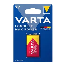  VARTA LONGLIFE MAX POWER tartós elem (6LR61, 9V, alkáli) 1db/csomag