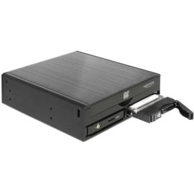   Delock 5.25” mobil beépítő keret 1 db. keskeny kivitelű 5.25” meghajtóhoz és 2 db. 2.5” SATA HDD vag
