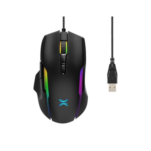 NOXO Mouse NOXO Deviator Gaming egér 6400dpi, RGB