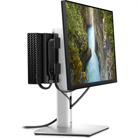 Dell Optiplex Micro AIO Stand MFS22 19"-27" monitor számítógép tartó asztalra + VESA mount ezüst-fekete