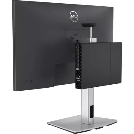 Dell Optiplex Micro AIO Stand MFS22 19"-27" monitor számítógép tartó asztalra + VESA mount ezüst-fekete