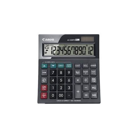 Canon AS-220RTS kézi számológép fekete