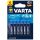 Varta Longlife Power AAA (LR03) alkáli mikro ceruza elem 6 db/bliszter