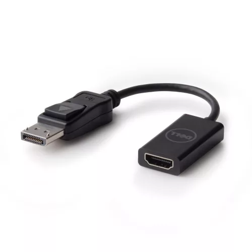 Dell Displayport -> HDMI 2.0 adapter 0.1m fekete (Optiplex / Latitude / Precision)