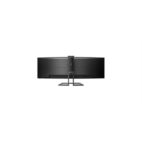 PHILIPS Ívelt monitor 48.8" 499P9H, 5120x1440, 32:9, 450cd/m2, 5ms, USB-C(+dokkoló)/3xUS/LAN/DP/2xHDMI, hangszóró/webkam