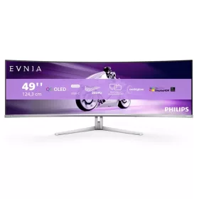   Philips EVNIA ívelt OLED monitor 49", 49M2C8900/00 5120x1440, 32:9, 0,03ms, 1.000 cd/m2, HDMIx2/DP/USBx4/USB-C (90W)