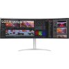 LG 49WQ95C-W 49" ívelt IPS LED monitor fehér-ezüst 144Hz FreeSync Premium Pro