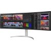 LG 49WQ95C-W 49" ívelt IPS LED monitor fehér-ezüst 144Hz FreeSync Premium Pro