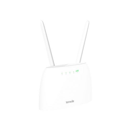 Tenda Router WiFi N 4G - 4G06 (VoLTE; 300Mbps 2,4GHz; 150Mbps 4G; 2port 100Mbps; 1port Tel; 2+2 antenna)