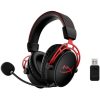 HP HyperX Cloud Alpha Wireless gaming fejhallgató headset fekete-piros