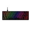 HyperX Mechanikus Billentyűzet - Alloy Origins 65 (Vezetékes, USB, 65 gomb, HX Red switch, angol kiosztás, fekete)