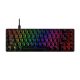 HyperX Mechanikus Billentyűzet - Alloy Origins 65 (Vezetékes, USB, 65 gomb, HX Red switch, angol kiosztás, fekete)
