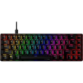   HP HyperX Alloy Origins 65 USB angol (US) gaming HyperX Red mechanikus billentyűzet fekete