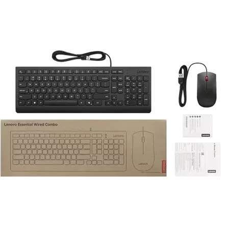 Lenovo billentyűzet és egér - 4X31R64438 - Black