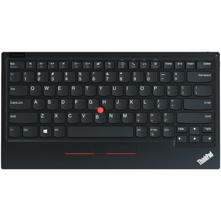 Lenovo TrackPoint Keyboard II Bluetooth / vezeték nélküli magyar billentyűzet fekete