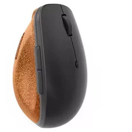 Lenovo Go Wireless optikai vezeték nélküli vertikális egér szürke-barna