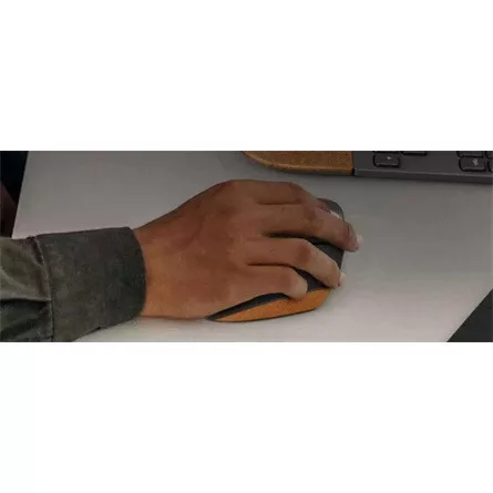 Lenovo Go Wireless optikai vezeték nélküli vertikális egér szürke-barna
