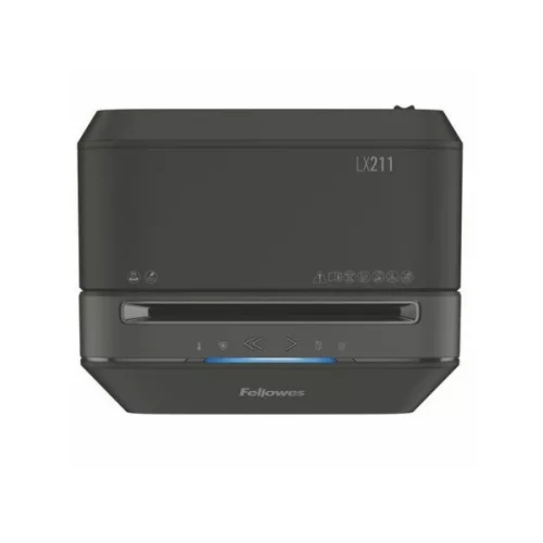 FELLOWES Iratmegsemmisítő, mikrokonfetti, 14 lap "Powershred LX211",  fekete