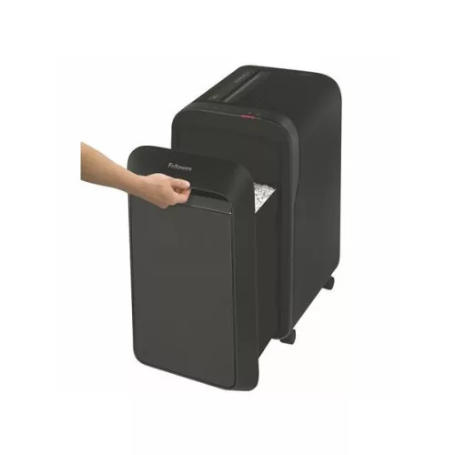 FELLOWES Iratmegsemmisítő, mikrokonfetti, 18 lap, "Powershred LX221", fekete