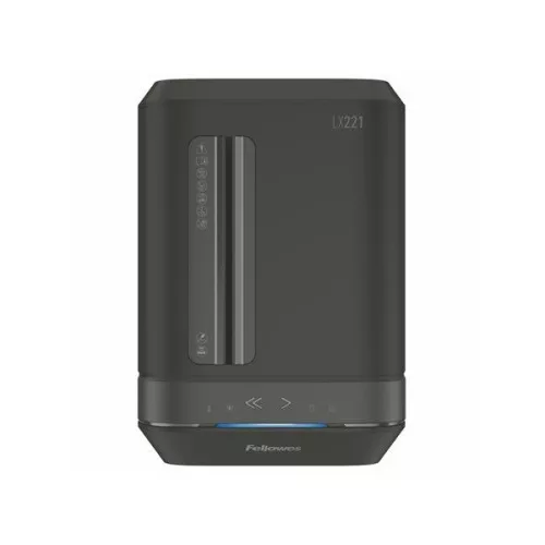 FELLOWES Iratmegsemmisítő, mikrokonfetti, 18 lap, "Powershred LX221", fekete
