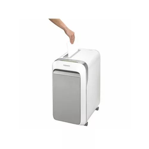 FELLOWES Iratmegsemmisítő, mikrokonfetti, 18 lap, "Powershred LX221", fehér