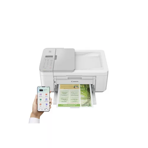 CANON Tintasugaras MFP 4in1 PIXMA TR4756i, A4, FF 8,8 k/p, SZ 4,4 k/p, 4800x1200dpi, duplex, USB/WiFi, ADF, White