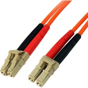   StarTech LC Duplex -> LC Duplex M/M adatkábel 15m narancssárga OM2 (50/125) 500MHz multimode