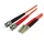 StarTech LC -> ST M/M adatkábel 1m Multimode 50/125 Duplex narancssárga