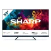 SHARP 50FQ5EG 50"/126cm, 4K UHD, Quantum Dot Google TV Harman/Kardon hangszórókkal, 144Hz, 3840x2160, 4xHDMI/2xUSB