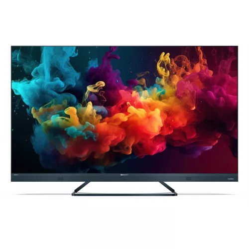 SHARP 50FQ5EG 50"/126cm, 4K UHD, Quantum Dot Google TV Harman/Kardon hangszórókkal, 144Hz, 3840x2160, 4xHDMI/2xUSB