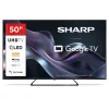 SHARP 50HP6265E 50"/126cm 4K Ultra HD QLED Google TV, 3840x2160, 4xHDMI/2xUSB