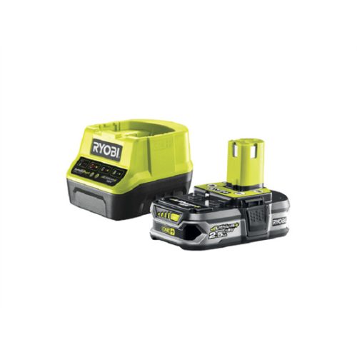 Ryobi 1x 18V One Plus™ (2,5 Ah) Lithium+ akkumulátor és töltő szett - RC18120-125