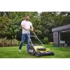 Ryobi 18 V One Plus™ szénkefe nélküli fgyepszellőztető, 40 cm vágási szélességgel,  2 x 4,0 Ah akkumulátor, töltő