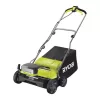 Ryobi 18 V One Plus™ szénkefe nélküli fgyepszellőztető, 40 cm vágási szélességgel,  2 x 4,0 Ah akkumulátor, töltő