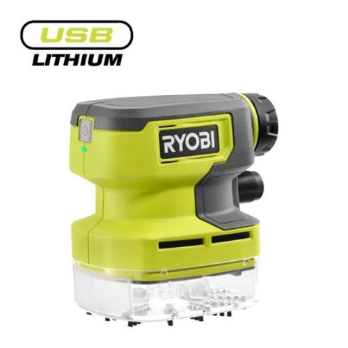 Ryobi 4V USB Lithium kézi mini porszívó, akkumulátor és töltő nélkül - RDV4-0