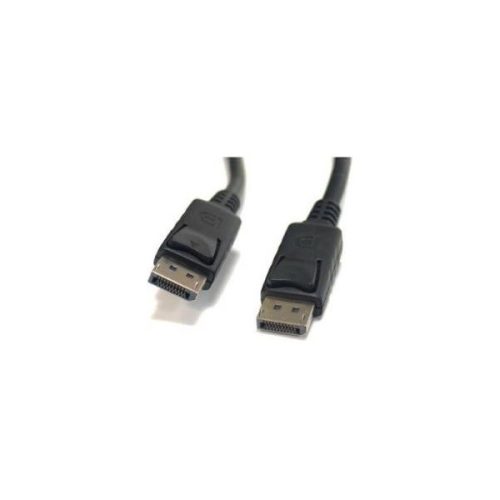 Vez Tápkábel - 51873(S3691) (Display port - Display port apa/apa, 1920x1080 60Hz, fekete, 2m)