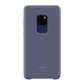   Huawei Mate 20 HUAWEI szilikon telefonvédő mágneses, gumírozott, VILÁGOSKÉK