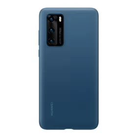 Huawei P40 HUAWEI szilikon telefonvédő SÖTÉTKÉK