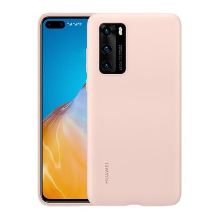 Huawei P40 HUAWEI szilikon telefonvédő RÓZSASZÍN