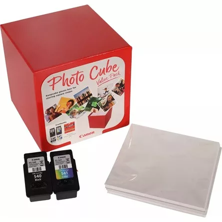 Canon PG-540/CL-541 Photo Cube tintapatron + fotópapír 4-color