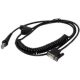 Honeywell RS232 BLK DB9 FEMAL 2.9M COILED 5V EXTERNAL POWER vonalkódolvasó kiegészítő