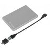 Verbatim Store n Go ALU 2TB USB-A/C 3.2 Gen1 2,5" külső HDD ezüst