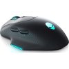 Dell Alienware AW620M optikai vezeték nélküli gaming egér (Dark Side of the Moon) fekete