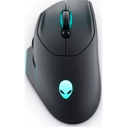 Dell Alienware AW620M optikai vezeték nélküli gaming egér (Dark Side of the Moon) fekete