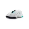 Dell Alienware AW620M optikai vezeték nélküli gaming egér (Lunar Light) fehér