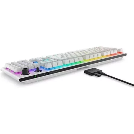DELL SNP DELL Alienware Tri-Mode Wireless Gaming Keyboard - AW920K - US (QWERTY) - Lunar Light